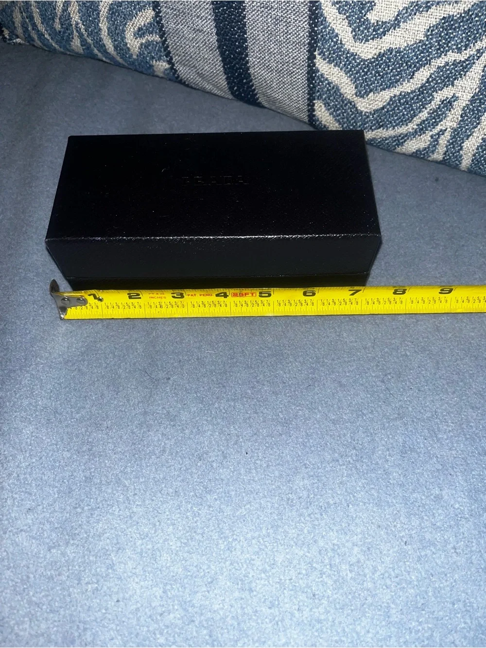 Prada Black Box with Silver Logo